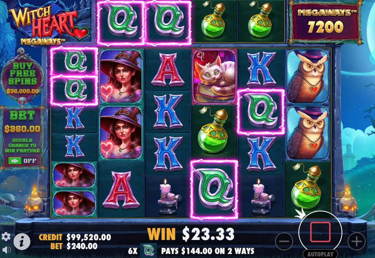 Witch Heart Megaways Slot